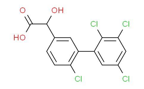 Hydroxy-(6,2',3',5'-tetrachlorobiphenyl-3-yl)-acetic acid