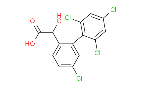 Hydroxy-(5,2',4',6'-tetrachlorobiphenyl-2-yl)-acetic acid