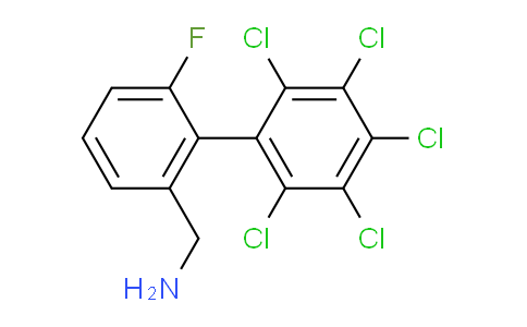 C-(6-Fluoro-2',3',4',5',6'-pentachlorobiphenyl-2-yl)-methylamine