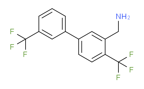 C-(4,3'-Bis(trifluoromethyl)biphenyl-3-yl)-methylamine