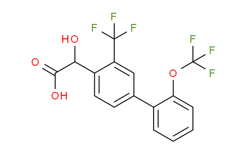 Hydroxy-(2'-trifluoromethoxy-3-trifluoromethylbiphenyl-4-yl)-acetic acid