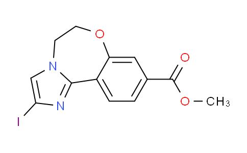 Imidazo[1,2-d][1,4]benzoxazepine-9-carboxylic acid,5,6-dihydro-2-iodo-,methyl ester