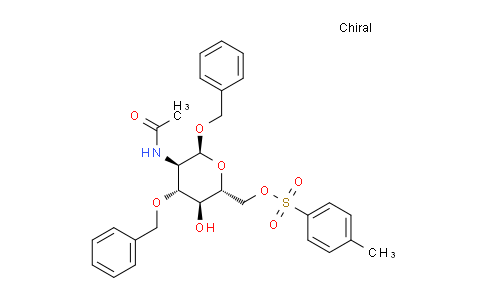 alpha-D-Glucopyranoside, phenylmethyl 2-(acetylamino)-2-deoxy-3-O-(phenylmethyl)-, 6-(4-methylbenzenesulfonate)