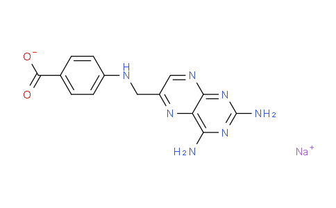 Sodium 4-(((2,4-diaminopteridin-6-yl)methyl)amino)benzoate