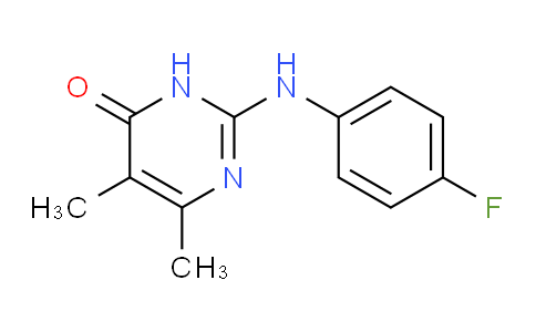 BK41N9 | 199463-17-7 | 2-((4-Fluorophenyl)amino)-5,6-dimethylpyrimidin-4(3H)-one