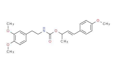 BK4JF1 | 97060-29-2 | (E)-4-(4-Methoxyphenyl)but-3-en-2-yl 2-(3,4-dimethoxyphenyl)ethylcarbamate