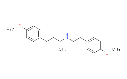 BK97X0 | 74432-58-9 | 4-(4-Methoxyphenyl)-N-(2-(4-methoxyphenyl)ethyl)butan-2-amine