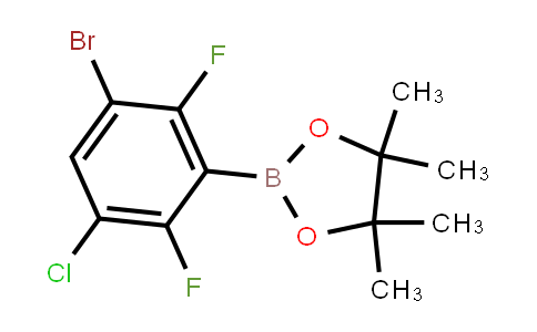 BP21598 | 1451391-11-9 | 2-(3-Bromo-5-chloro-2,6-difluorophenyl)-4,4,5,5-tetramethyl-1,3,2-dioxaborolane
