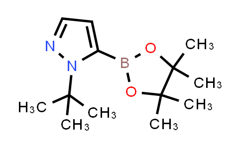 BP25410 | 1876473-38-9 | 1-(Tert-butyl)-5-(4,4,5,5-tetramethyl-1,3,2-dioxaborolan-2-yl)-1H-pyrazole
