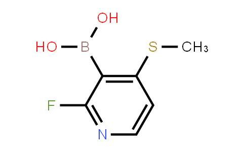 (2-Fluoro-4-methylsulfanylpyridin-3-yl)boronic acid