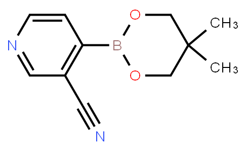 3-Cyano-4-(5,5-Dimethyl-[1,3,2]dioxaborinan-2-yl)-pyridine
