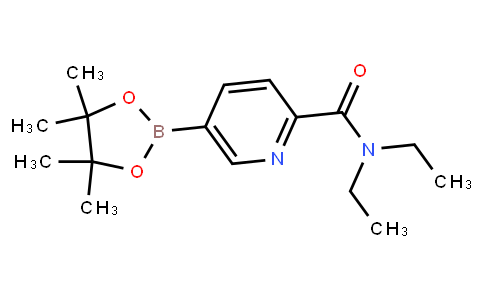 BP20233 | 911227-46-8 | 5-(4,4,5,5-Tetramethyl-[1,3,2]dioxaborolan-2-yl)-pyridine-2-carboxylic acid diethylamide