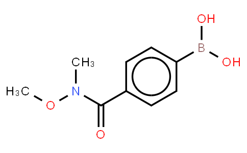 4-(N,O-Dimethylhydroxylaminocarbonyl)phenylboronic acid