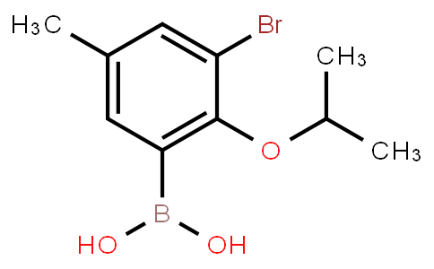 BP20384 | 870718-01-7 | 3-Bromo-2-isopropoxy-5-methylphenylboronic acid