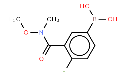 BP20734 | 874290-69-4 | 4-Fluoro-3-[(N-methoxy-N-methyl)carbamoyl]phenylboronic acid