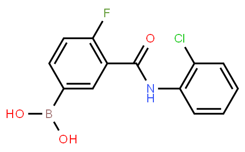 BP20745 | 1451393-31-9 | 4-Fluoro-3-(2-chloro-phenylcarbamoyl)phenylboronic acid