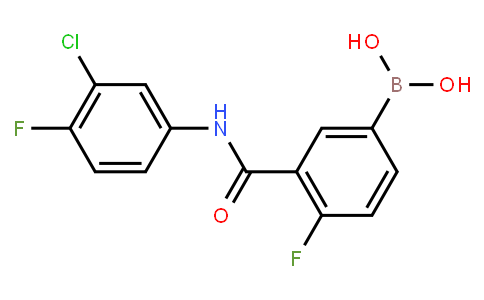 BP20747 | 1451393-29-5 | 3-(3-chloro-4-fluorophenylcarbamoyl)-4-fluorophenylboronic acid