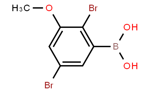 2,5-Dibromo-3-methoxyphenylboronic acid