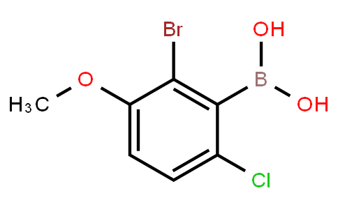 BP20862 | 957062-90-7 | 2-Bromo-6-chloro-3-methoxyphenylboronic acid