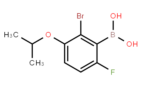 2-Bromo-6-fluoro-3-isopropoxyphenylboronic acid