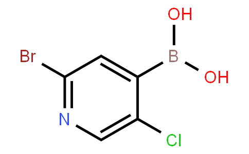 2-Bromo-5-chloropyridine-4-boronic acid