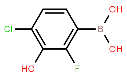 4-Chloro-2-fluoro-3-hydroxyphenylboronic acid
