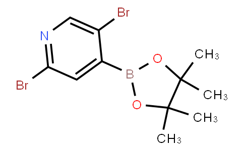 2,5-Dibromo-4-pyridinylboronic acid pinacol ester