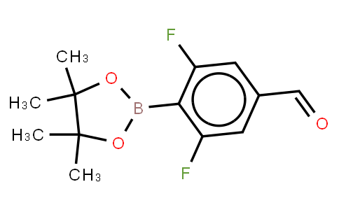 2,6-Difluoro-4-formylphenylboronic acid, pinacol ester