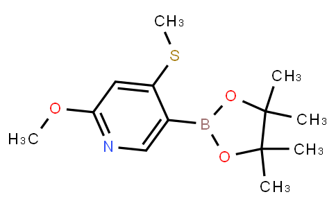 BP21479 | 1451392-19-0 | 2-Methoxy-4-(methylthio)pyridine-5-boronic acid pinacol ester