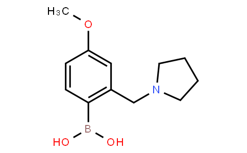 BP21496 | 1451392-11-2 | 4-Methoxy-2-(pyrrolidin-1-ylmethyl)phenylboronic acid