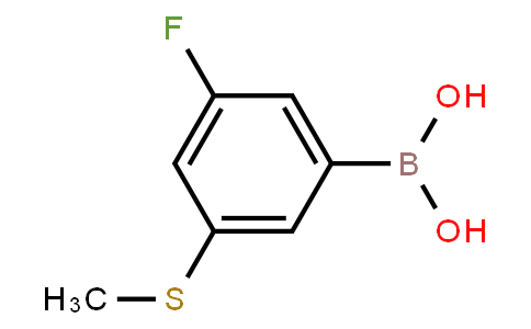 3-Fluoro-5-(methylthio)phenylboronic acid