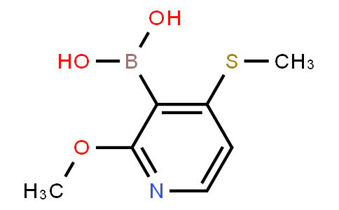 2-Methoxy-4-(methylthio)pyridine-3-boronic acid