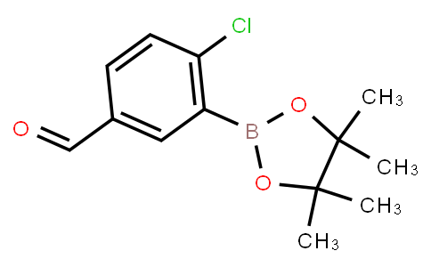 2-Chloro-5-formylphenylboronic acid pinacol ester