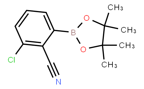 2-​Chloro-​6-​(tetramethyl-​1,​3,​2-​dioxaborolan-​2-​yl)​benzonitrile