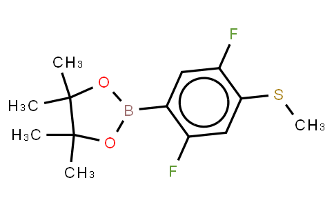 BP21835 | 1383968-47-5 | 2,5-Difluoro-4-(methylsulfanyl)phenylboronic acid, pinacol ester
