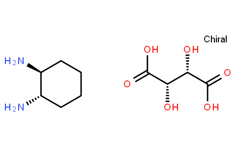 (1S,2S)-(+)-cyclohexane-1,2-diamine D-tartrate salt