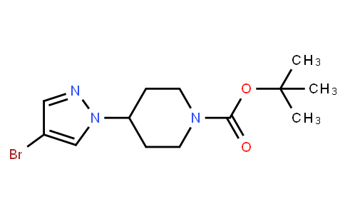 tert-Butyl 4-(4-bromo-1H-pyrazol-1-yl)piperidine-1-carboxylate