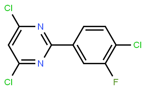 4,6-Dichloro-2-(4-chloro-3-fluorophenyl)pyrimidine