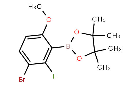 BP22672 | 3-Bromo-2-fluoro-6-methoxyphenylboronic acid pinacol ester