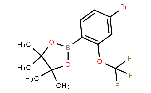 4-Bromo-2-(trifluoromethoxy)phenylboronic acid pinacol ester