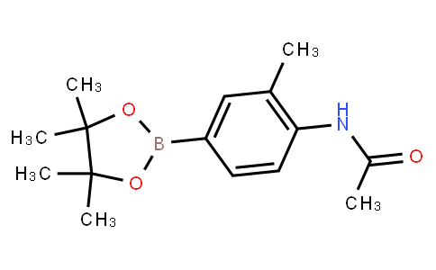 BP22824 | 269410-12-0 | Acetamide, N-[2-methyl-4-(4,4,5,5-tetramethyl-1,3,2-dioxaborolan-2-yl)phenyl]-
