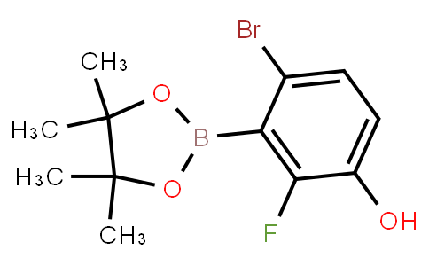 BP22893 | 6-Bromo-2-fluoro-3-hydroxyphenylboronic acid pinacol ester