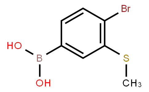 BP22934 | 4-Bromo-3-(methylthio)phenylboronic acid