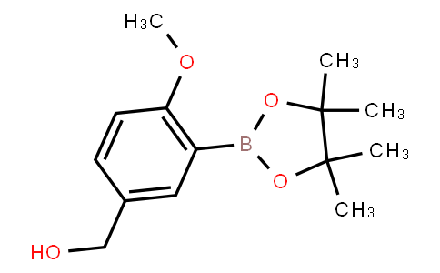 BP22975 | 443776-91-8 | (4-Methoxy-3-(4,4,5,5-tetramethyl-1,3,2-dioxaborolan-2-yl)phenyl)methanol