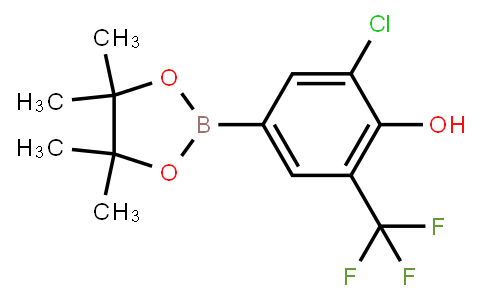 5-Chloro-4-hydroxy-3-(trifluoromethyl)phenylboronic acid pinacol ester