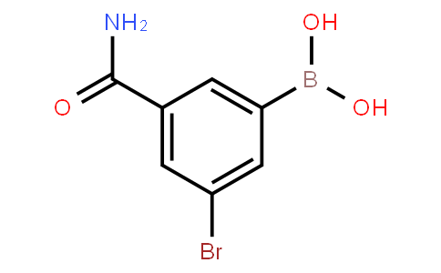 3-Aminocarbonyl-5-bromophenylboronic acid