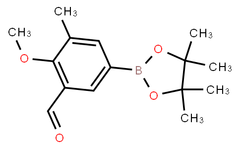 3-Formyl-4-methoxy-5-methylphenyl boronic acid pinacol ester