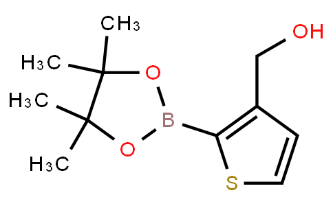 BP23161 | 1310384-43-0 | (2-(4,4,5,5-Tetramethyl-1,3,2-dioxaborolan-2-yl)thiophen-3-yl)methanol