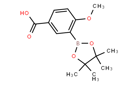 BP23257 | 269409-71-4 | 4-Methoxy-3-(tetramethyl-1,3,2-dioxaborolan-2-yl)benzoic acid