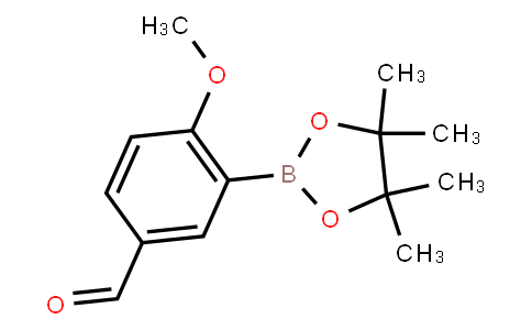 BP23303 | 443776-90-7 | 4-Methoxy-3-(tetramethyl-1,3,2-dioxaborolan-2-yl)benzaldehyde